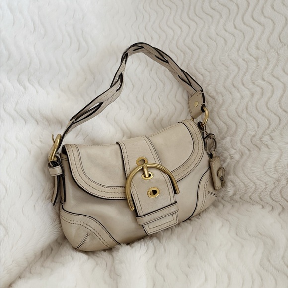 Coach Handbags - Vintage Leather Coach SoHo mini Bag